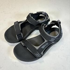 TEVA Men's Minam Black Sandals  Size 8  (4289-BLK)